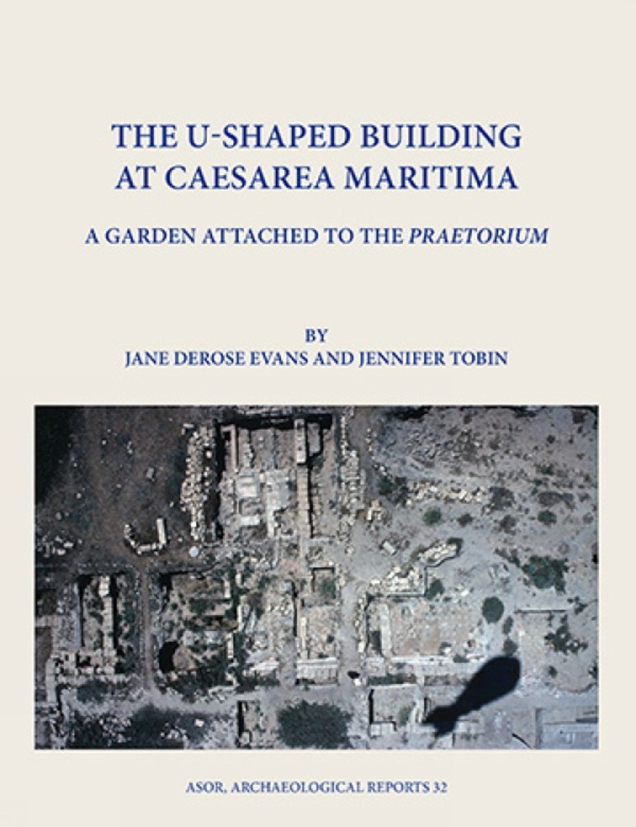Cover image for The U-Shaped Building at Caesarea Maritima ISBN 9780897571258